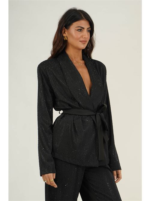 Giacca Vortea con crystalli Twenty Fourhaitch | VORTEANERO